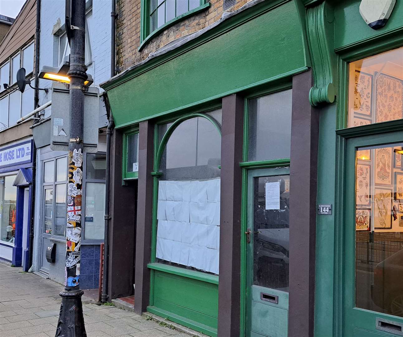 A company called Dracula Parrot Ltd wants to turn this property in Snargate Street, Dover, into a bar