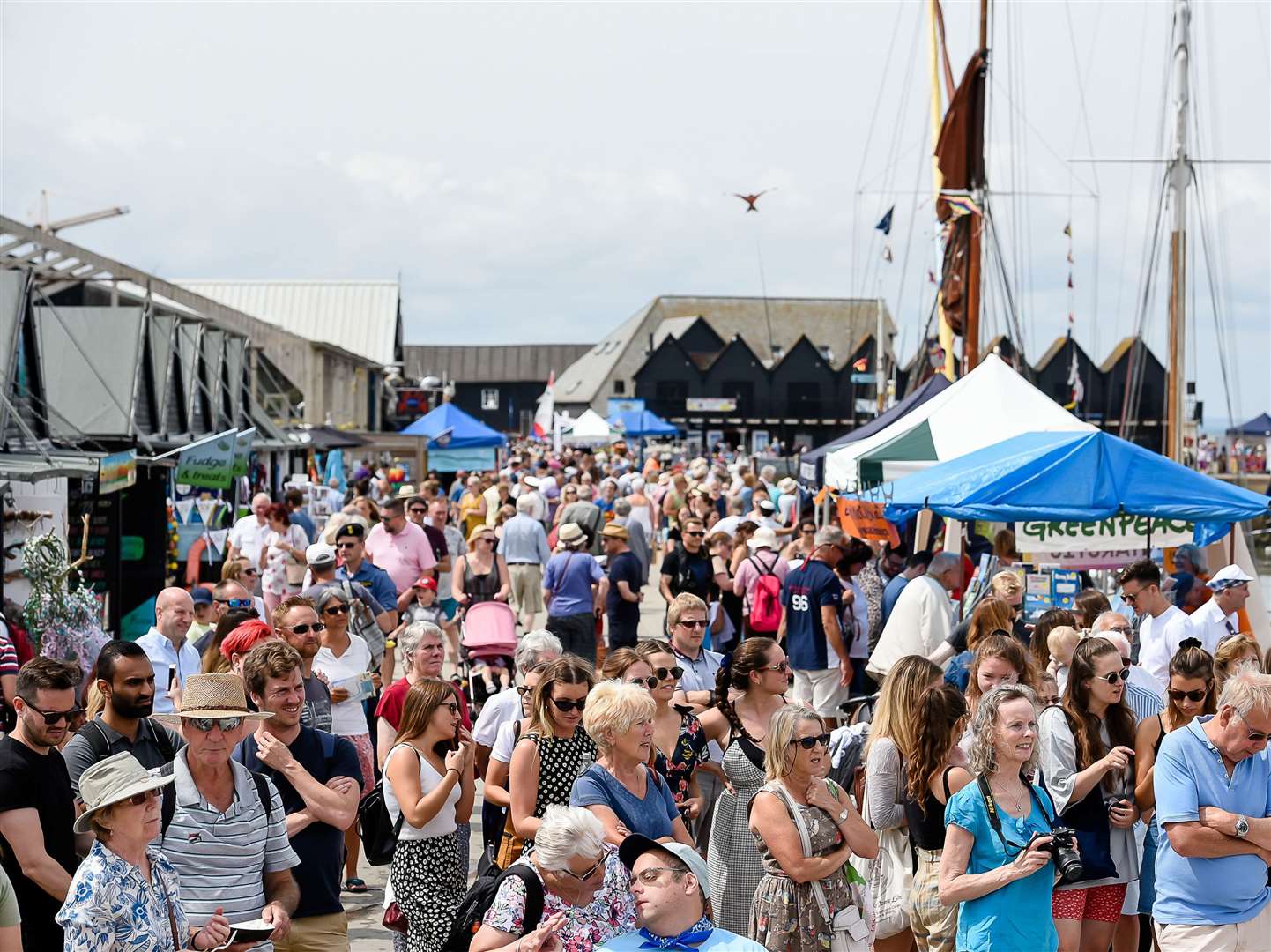 Crowds at Whitstable Harbour Day in 2019. Picture: Alan Langley