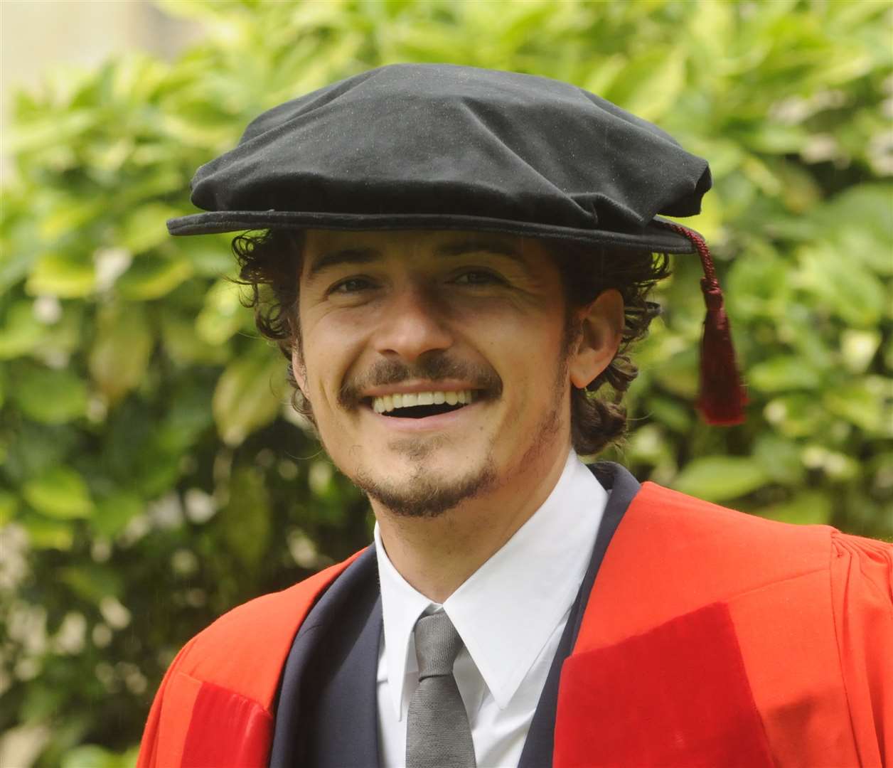 Orlando received an honorary degree at Canterbury Cathedral in 2010