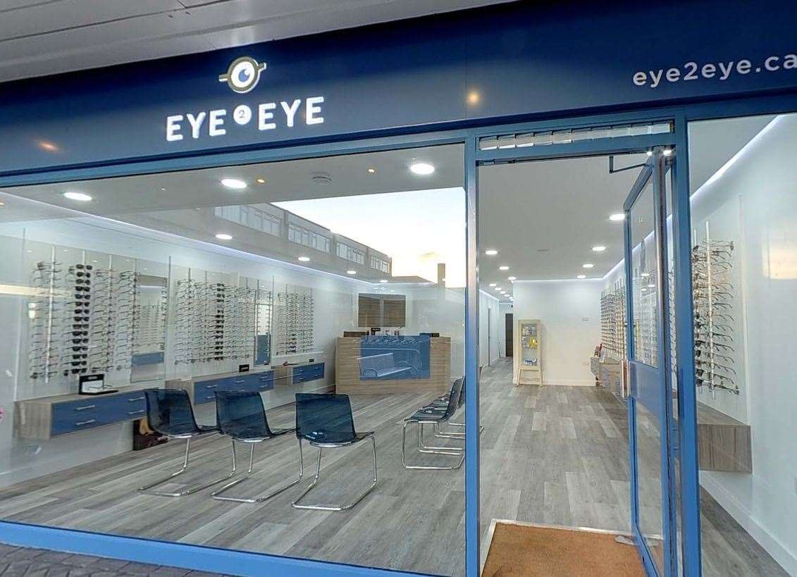 Eye2Eye Opticians in the shopping centre as been affected by the parking change. Picture: Google