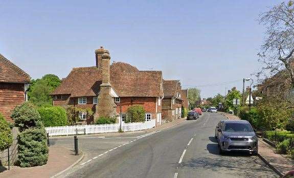 It is said to have happened along Sissinghurst Road. Picture: Google Maps