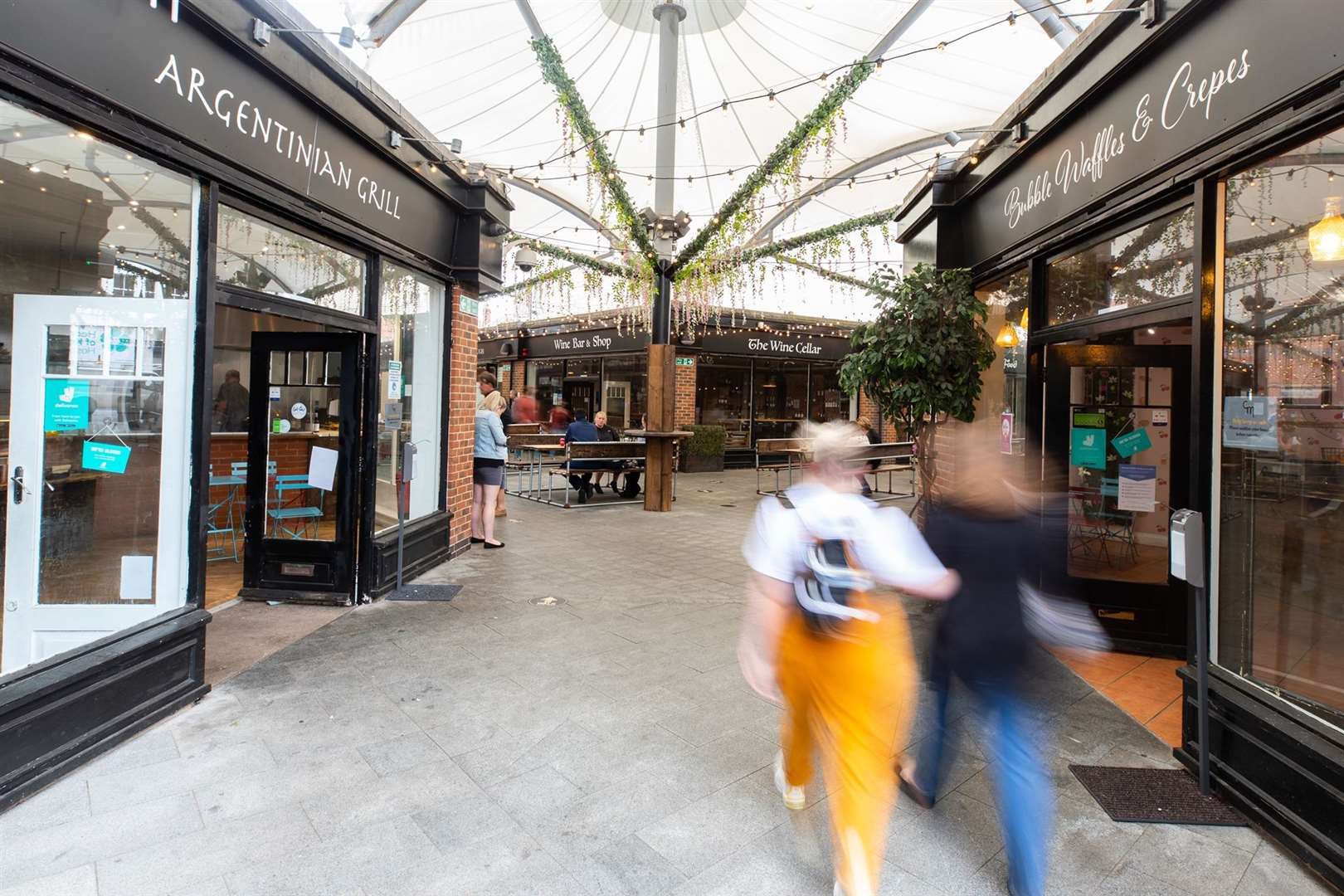 Central Market in Ely Court, part of the Royal Victoria Place shopping centre in Calverley Road, Tunbridge Wells. Picture: RVP/James Gillham
