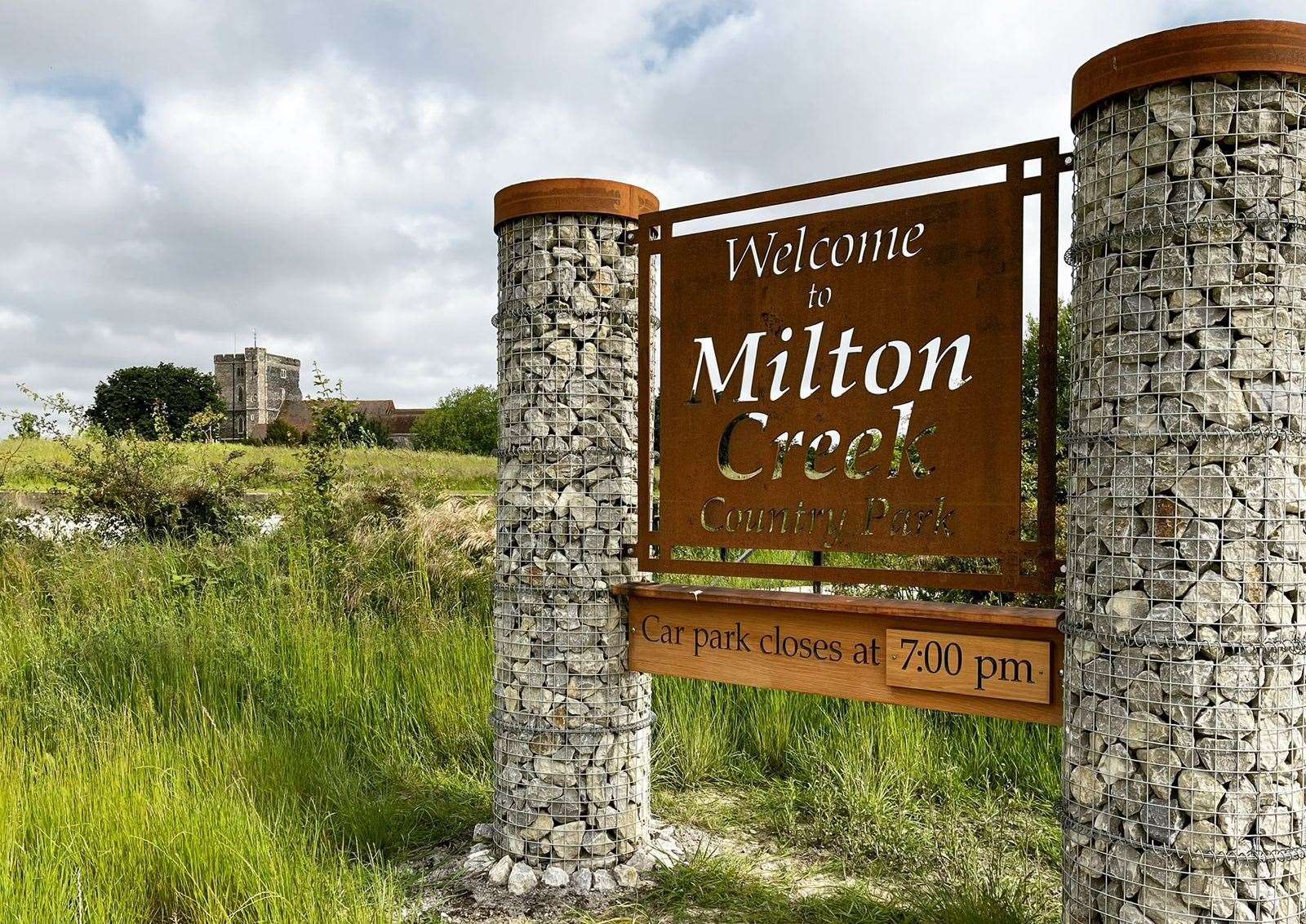 Take a walk around Milton Creek Country Park on New Year’s Day. Picture: SBC