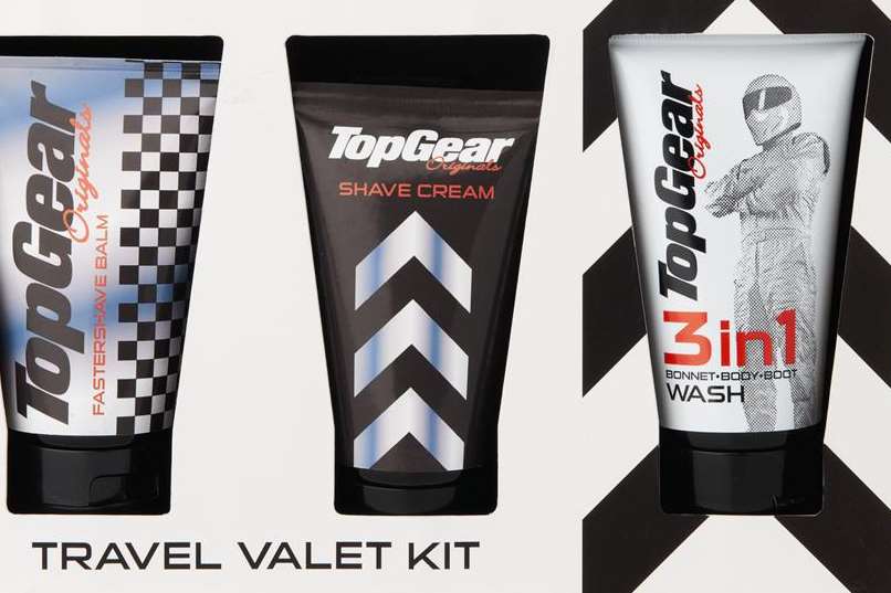 This Top Gear travel valet kit costs £8 at M&S