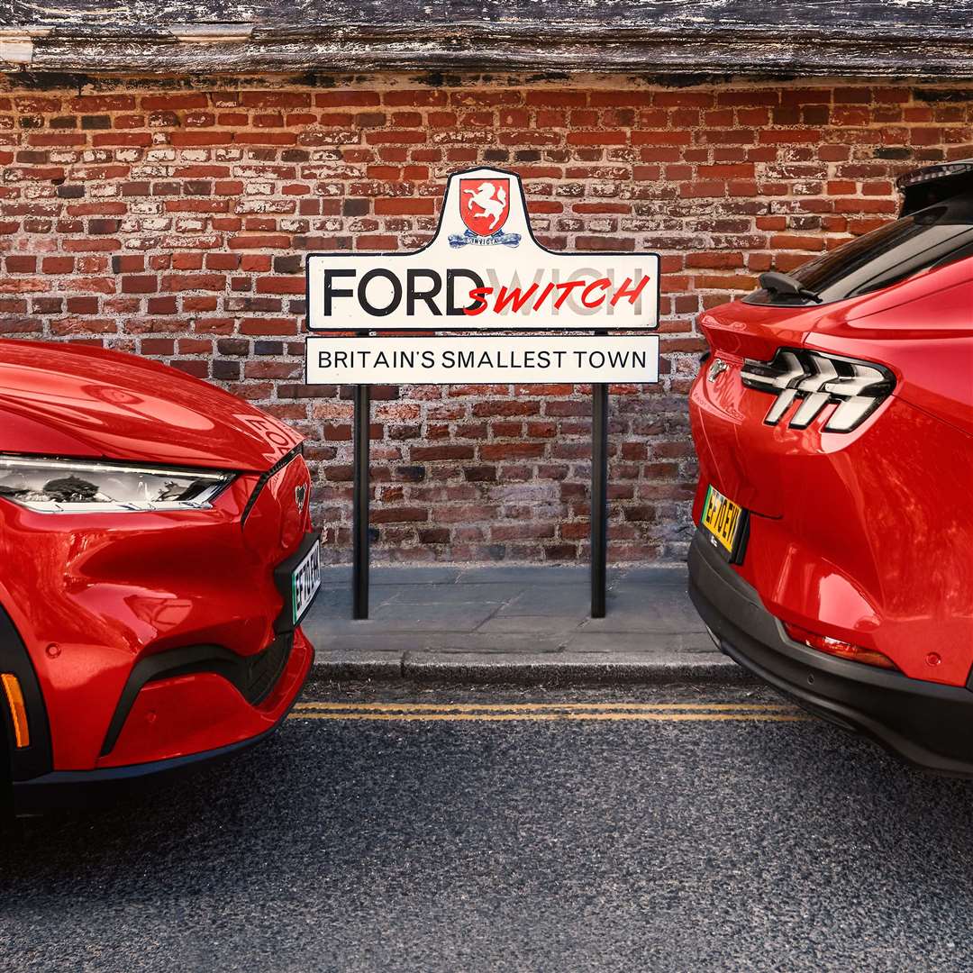 You can see why the Ford marketing team have chosen Fordwich as the ideal location for the mass testing project