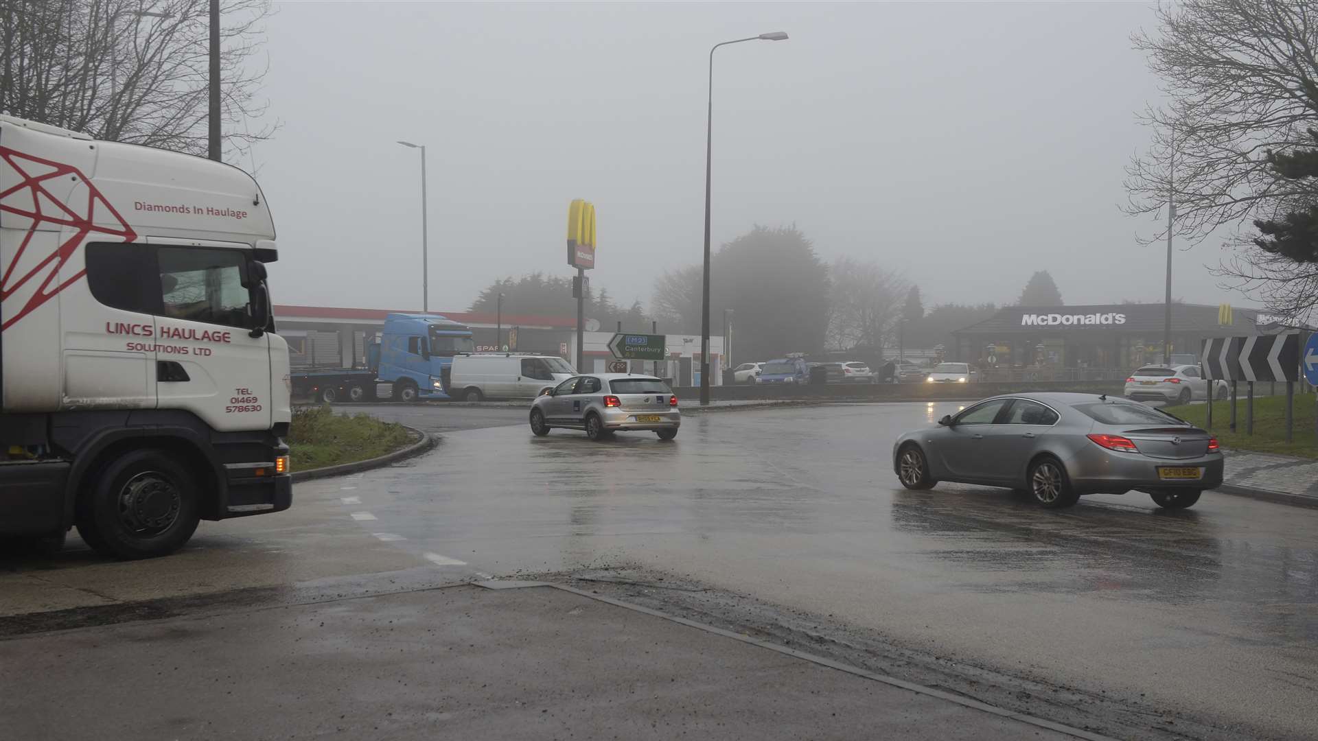 Whitfield roundabout.