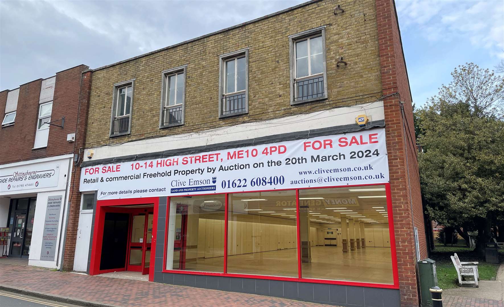 This property in Sittingbourne was previously let to Iceland on a long lease, but is now to be sold with vacant possession and may be suitable for a variety of schemes.