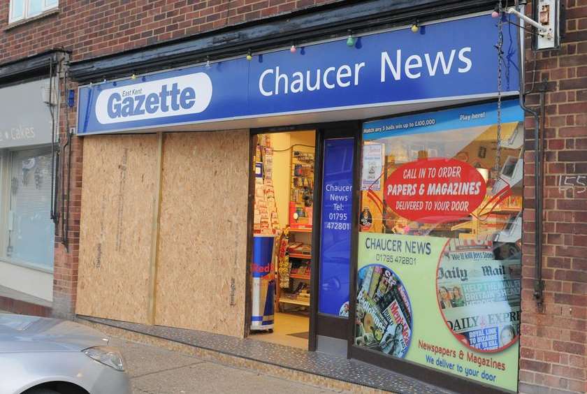 Chaucer News has been subjected to several raids. Picture: Steve Crispe
