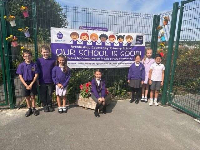 It has been rated "good" by Ofsted inspectors. Picture: Archbishop Courtenay Church of England Primary School