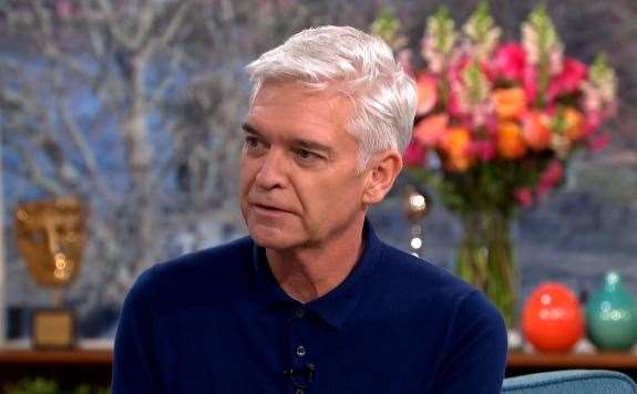 TV presenter Phillip Schofield has come out as gay after 27 years of marriage to his wife. Picture: ITV/This Morning