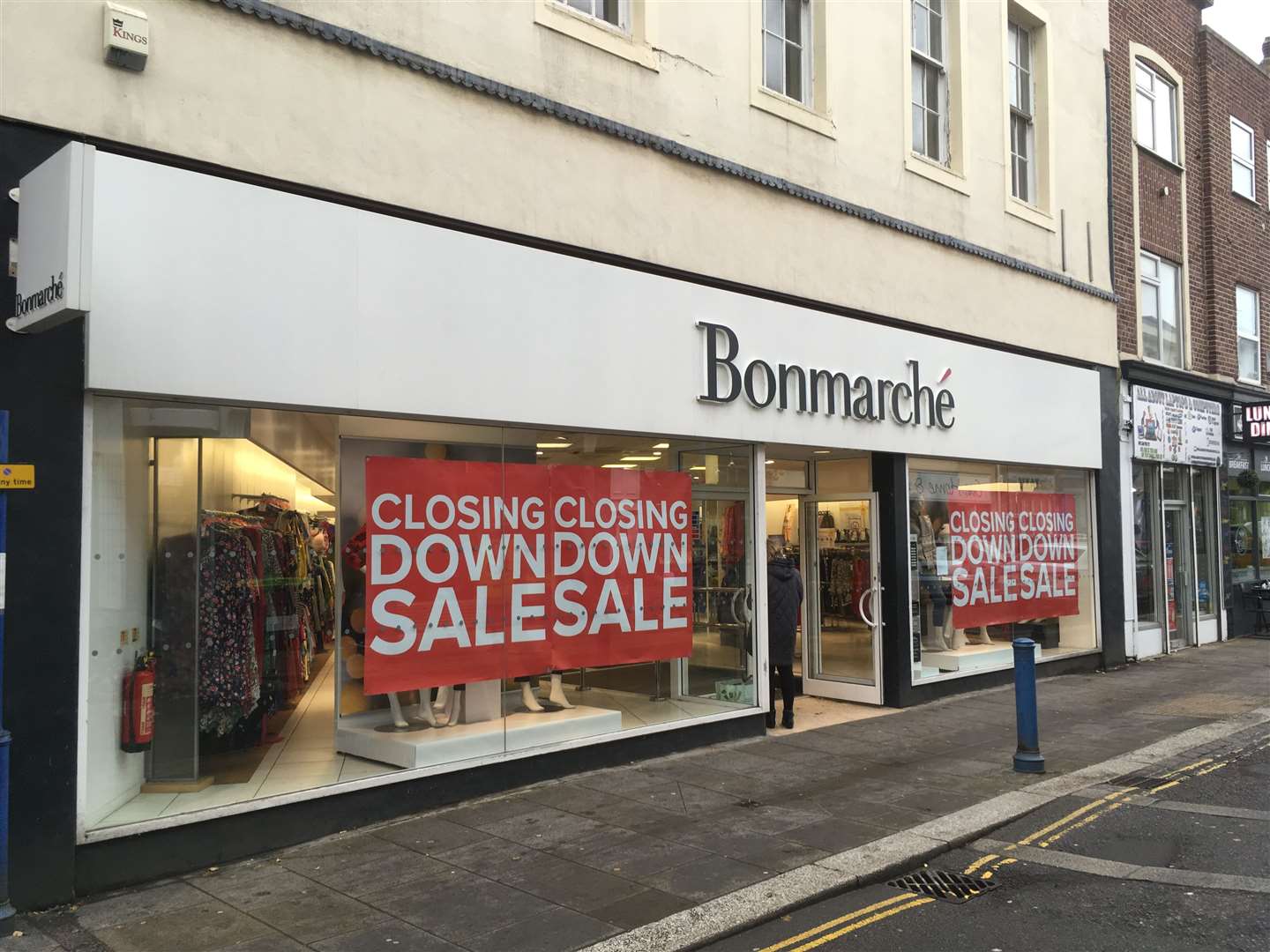 High street stores have been threatened with closure