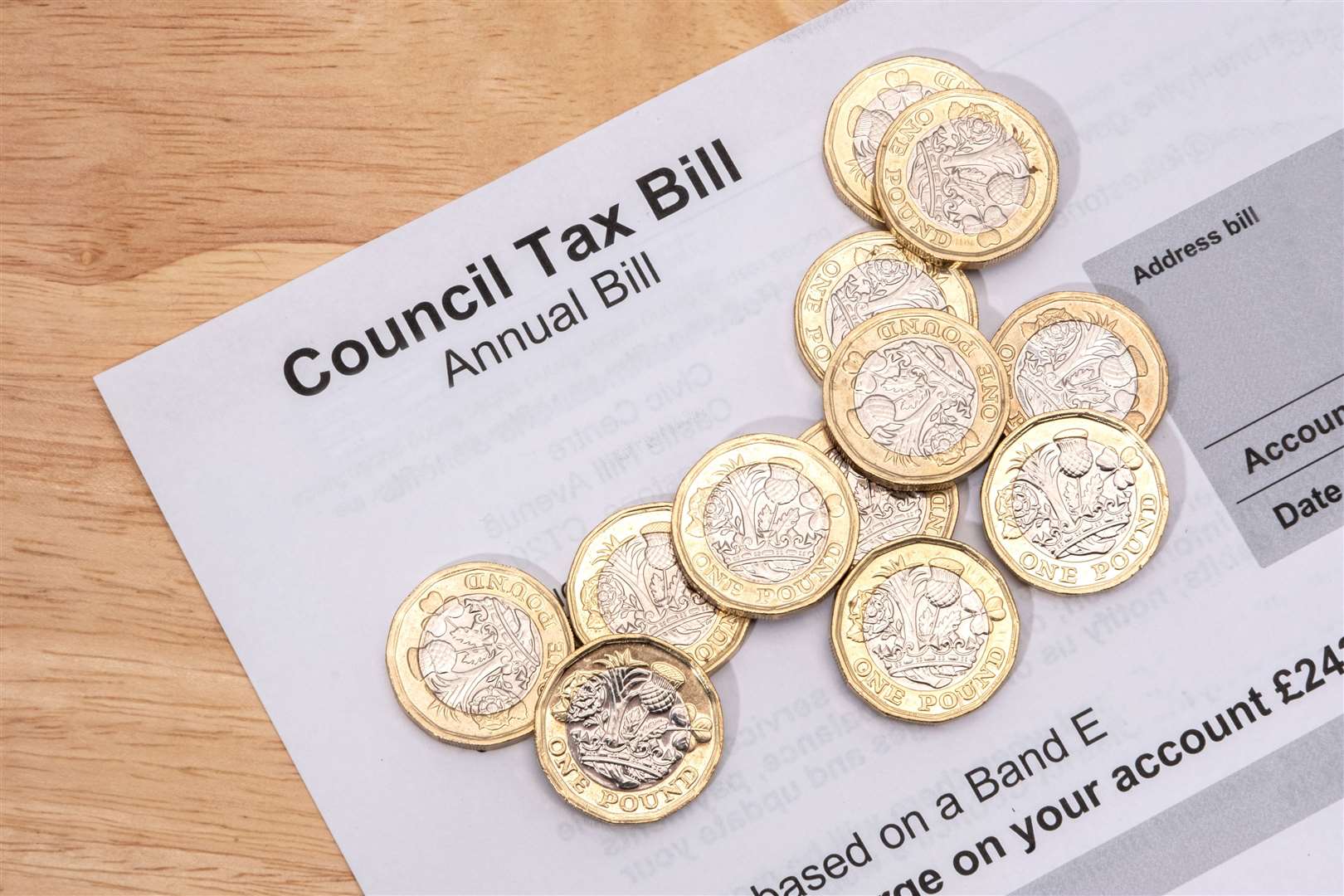Council tax bills are going up. Image: iStock.