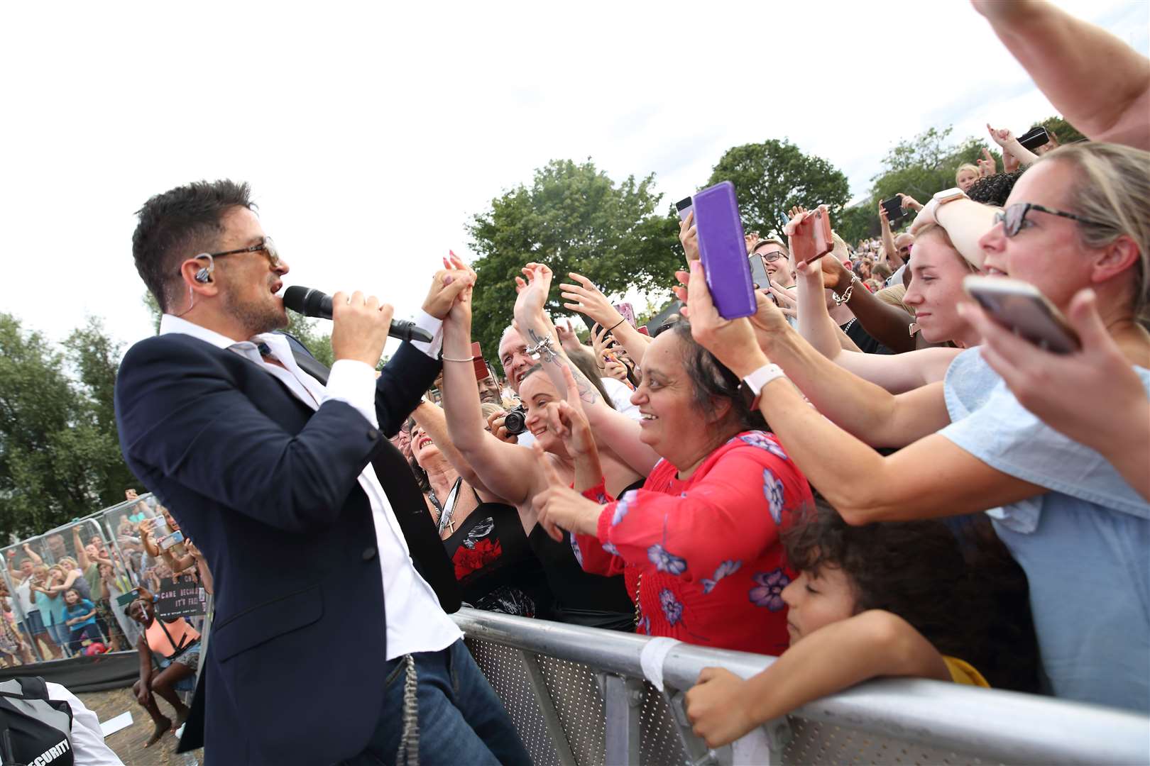The role involves overseeing festivals, such as last month's Gravesham Riverside Festival headlined by Peter Andre. Picture: Gravesham Borough Council
