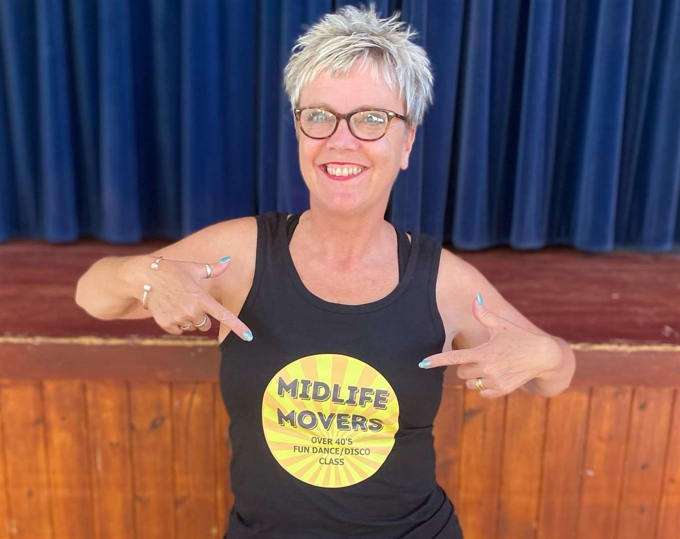 Debs Forsyth started Midlife Movers six weeks ago as she wanted to find a fun way to stay active