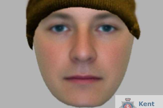 A computer-generated image of the bogus caller