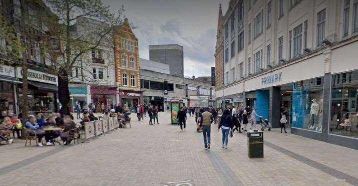 Police were called to High Street, Bromley, on Sunday. Picture: Google