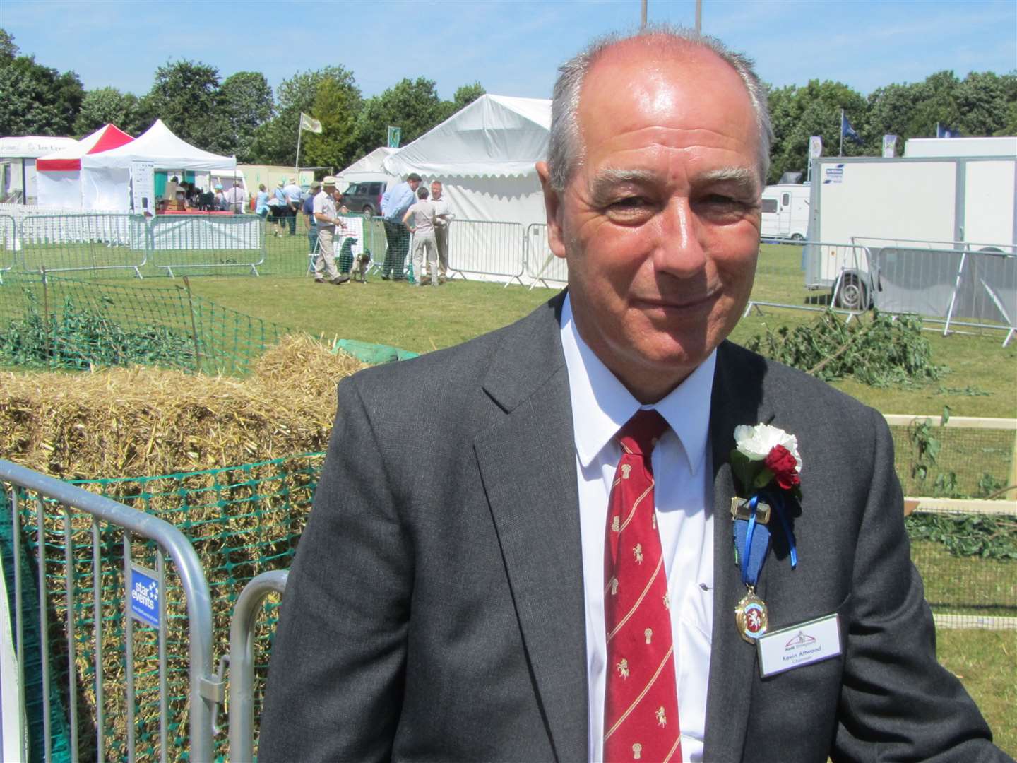 Kevin Attwood is a former chairman of the Kent County Agricultural Society