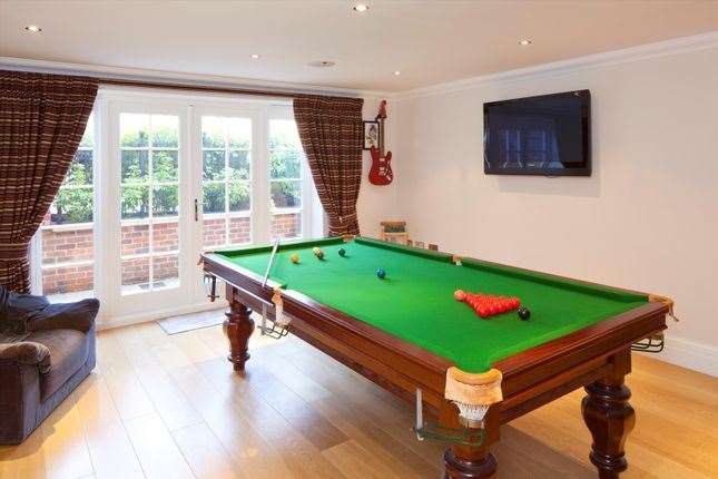 The house boasts seven bedrooms, and a billiards room. Picture: Zoopla