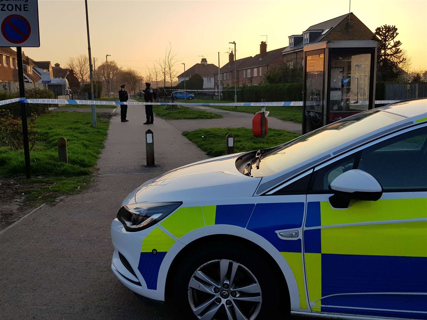Police and forensics are in Station Chine, Herne Bay (8155963)