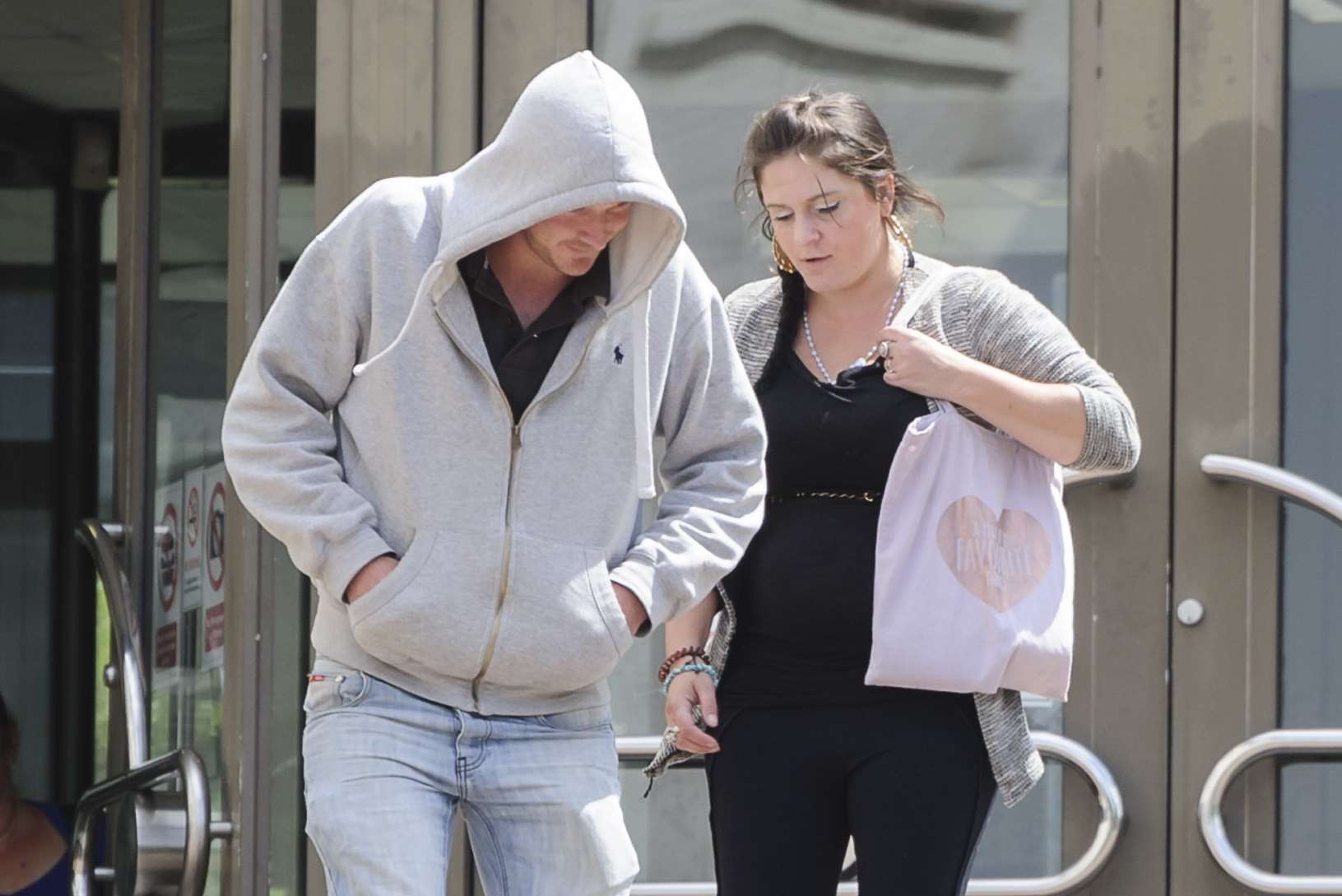 Danny Shepherd and Katherine Cox outside Maidstone Crown Court. Picture: Andy Payton.