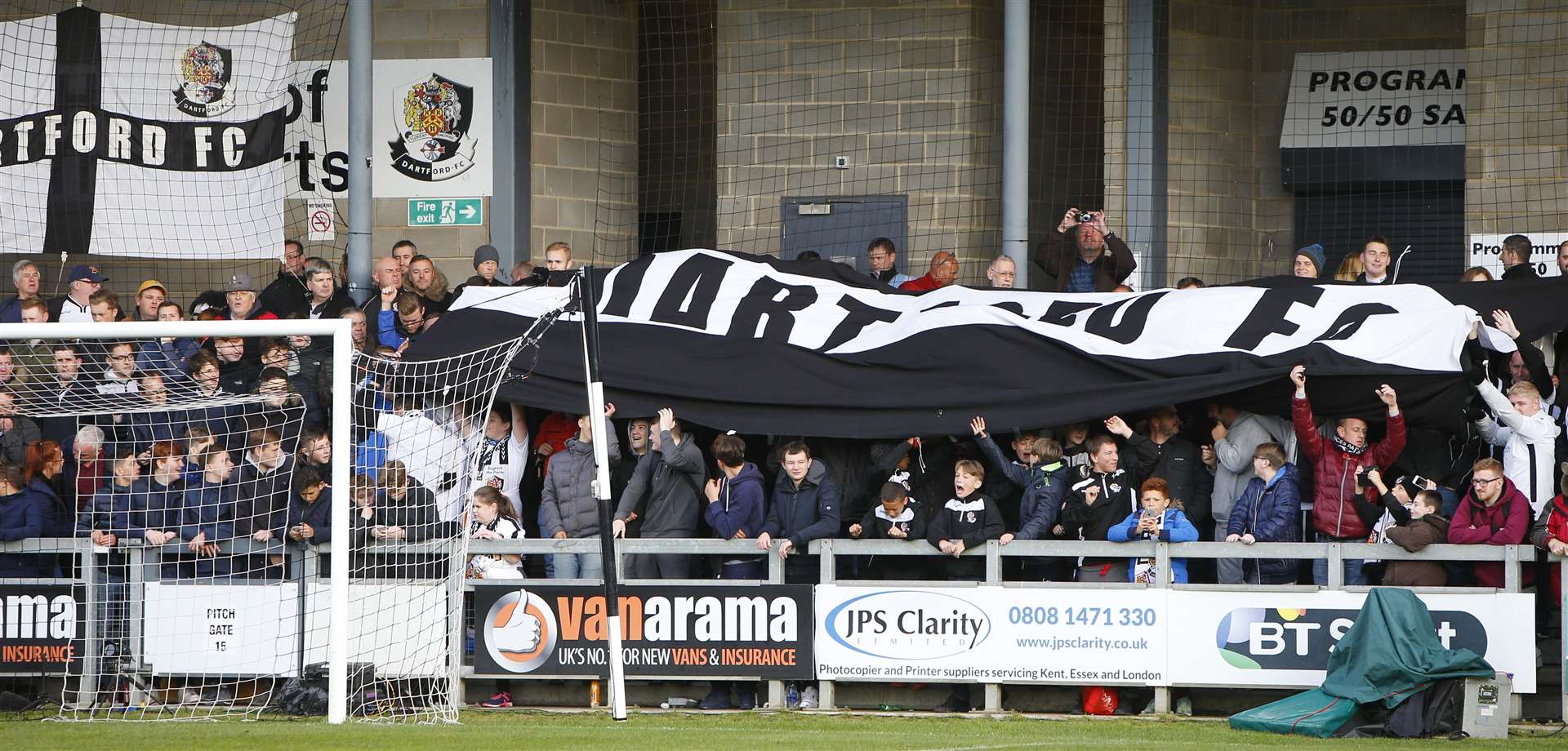 Fans can watch Dartford's friendly with Dover on Tuesday night. Picture: Andy Jones (42345091)