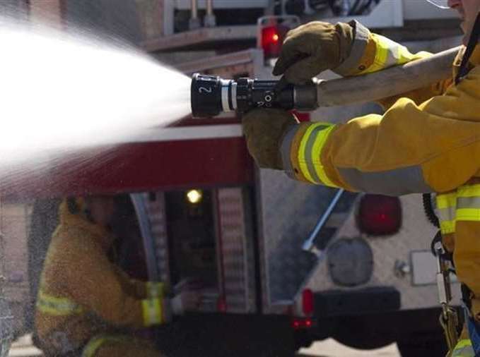 Fire crews were called to a house blaze in Ingles Lane, Folkestone