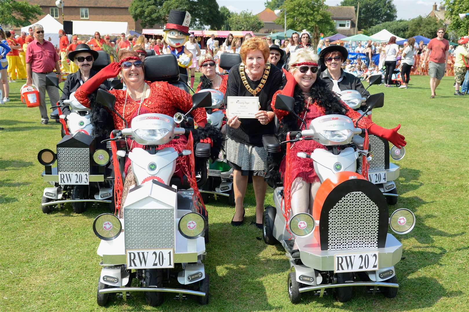 A scene from last year's New Romney Country Fayre.