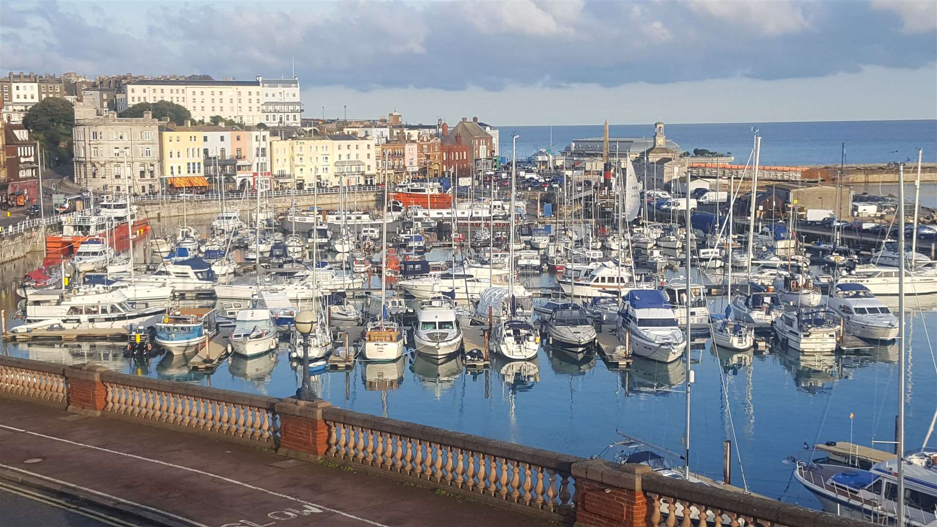 Ramsgate harbour was praised in the report