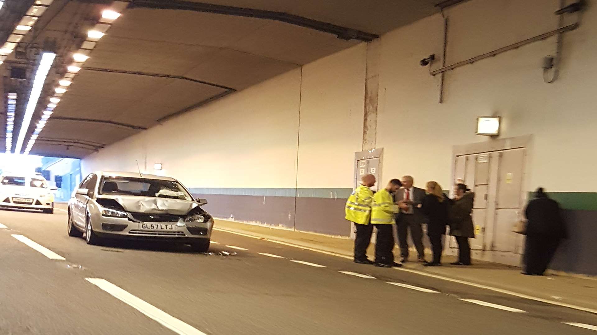 The crash in the Medway Tunnel