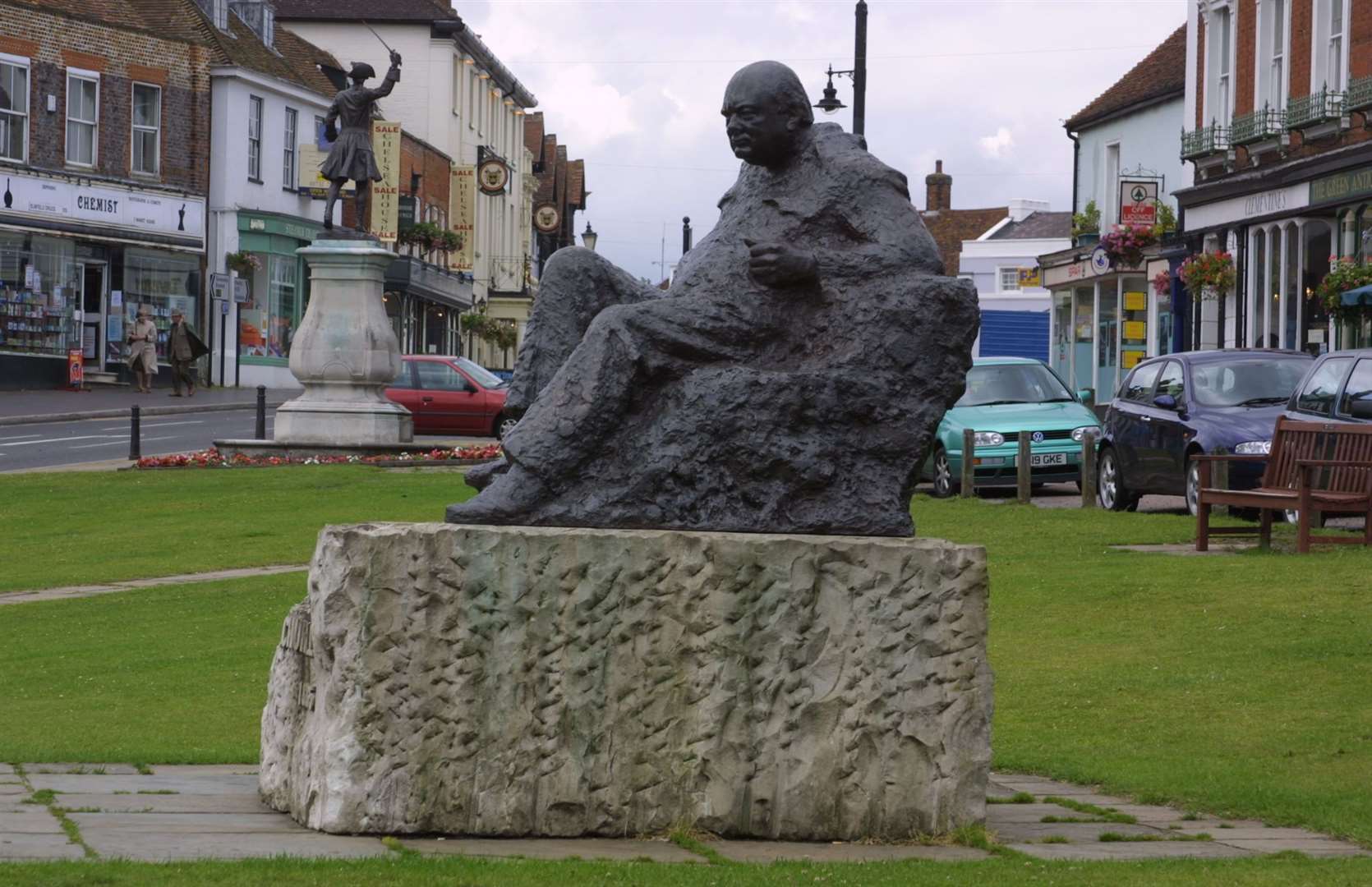 Westerham is best known as the home of Winston Churchill rather than for being a speeding hotspot. Picture: John Westhrop