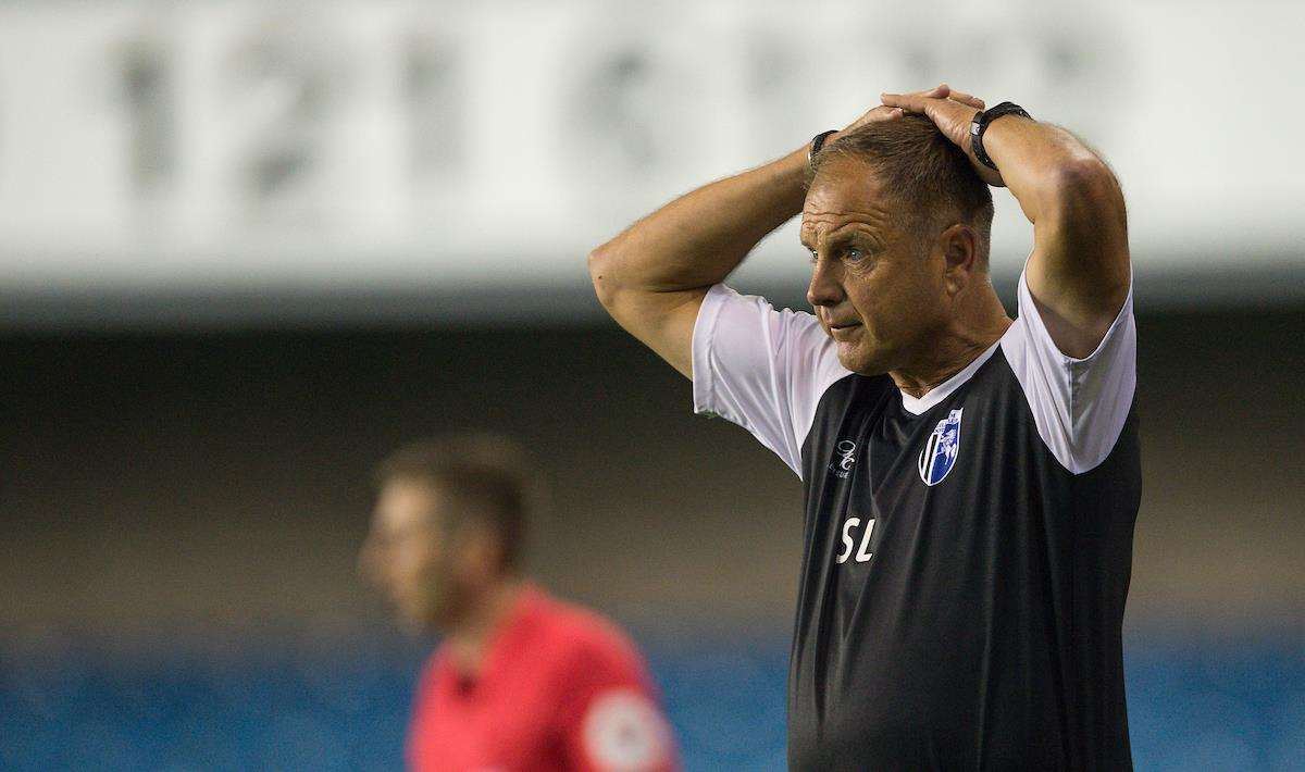 Gillingham manager Steve Lovell at Millwall Picture: Ady Kerry (3603232)