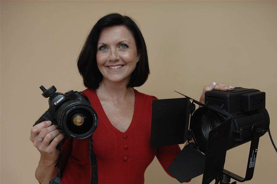 Alison White who has had breast cancer and is setting up a photographic studio for fellow survivors