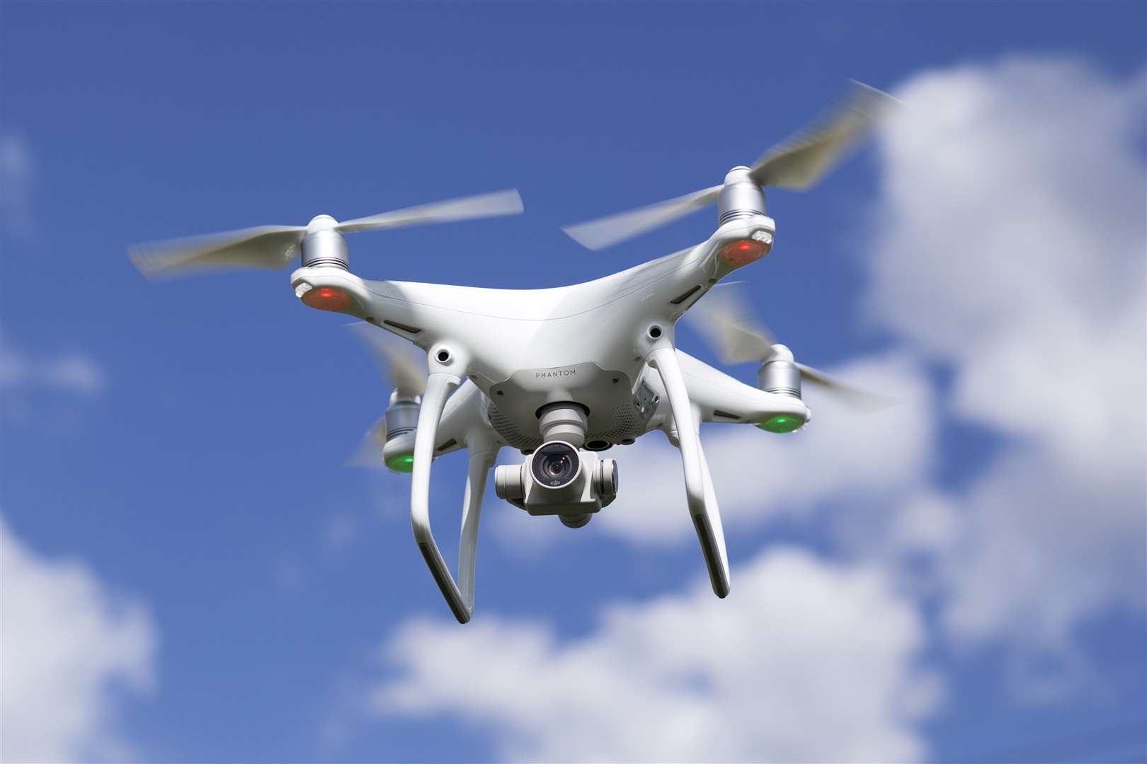 He has been charged with attempting to damage a police drone. Stock picture