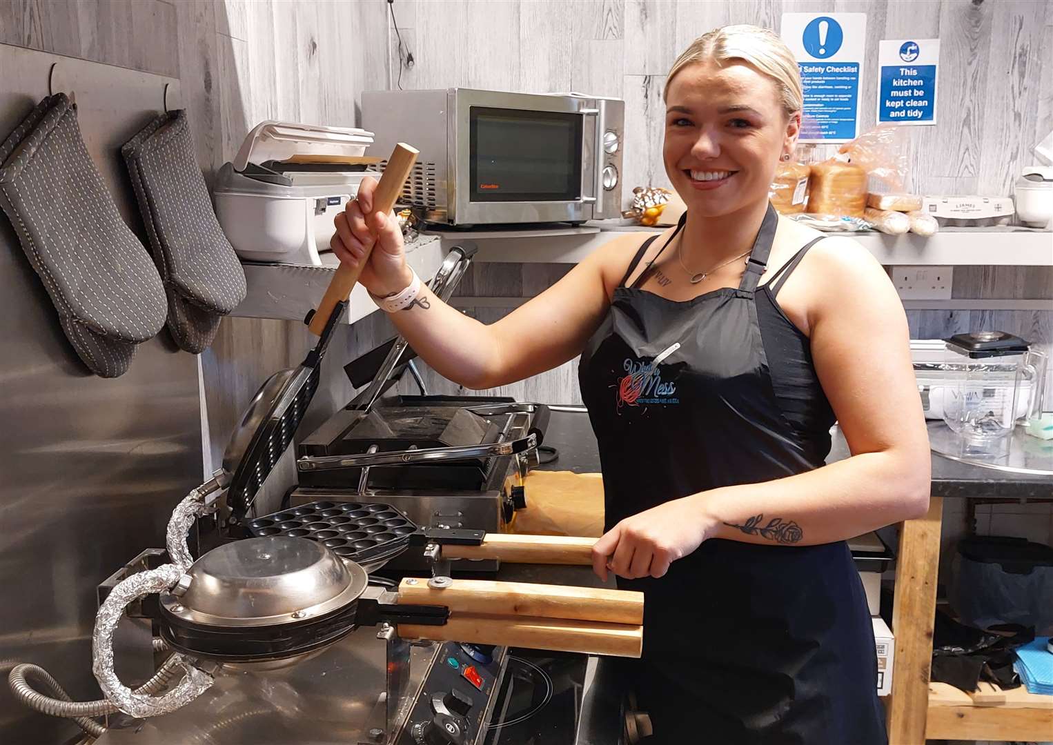 Ashleigh Kennett is bringing bubble waffles to Ashford