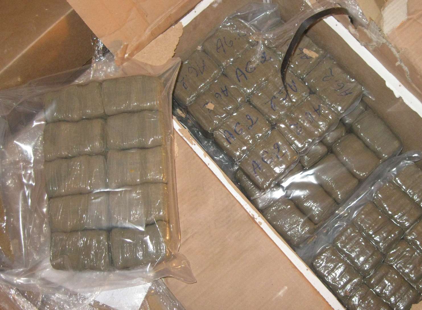 The group smuggled an excess of 28 tonnes of cannabis over a seven year period.