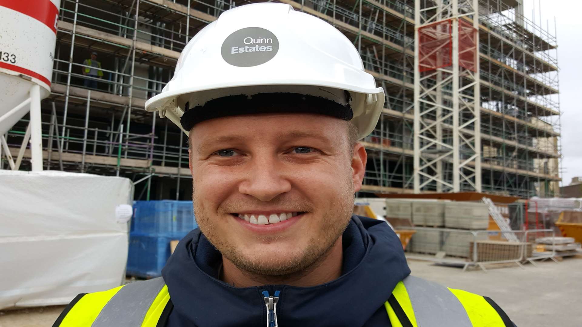 Tommy Dawes, from Woodchurch, is project manager at Dover Place