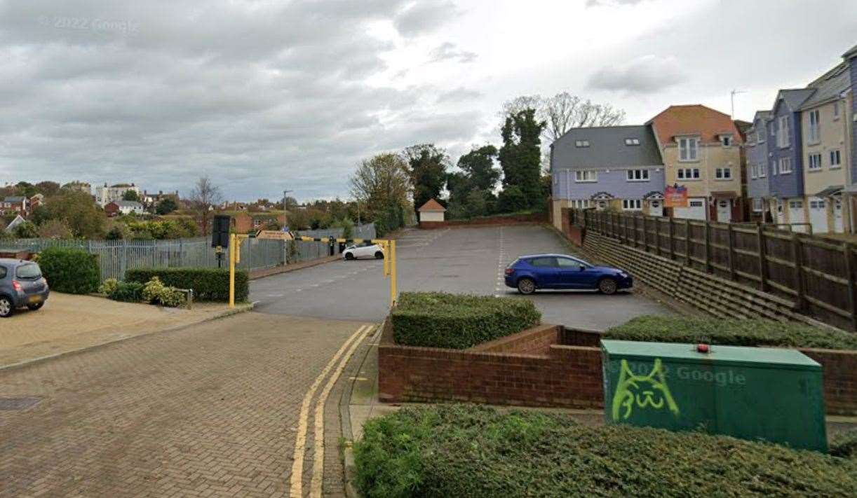 Camera crews will descend on Vere Road car park in Broadstairs this weekend. Picture: Google