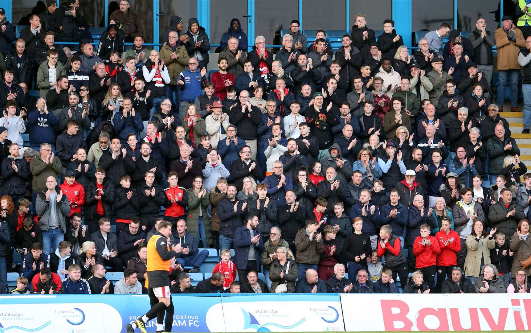 A big following for Chatham Town at Priestfield for the cup final Picture: PSP Images