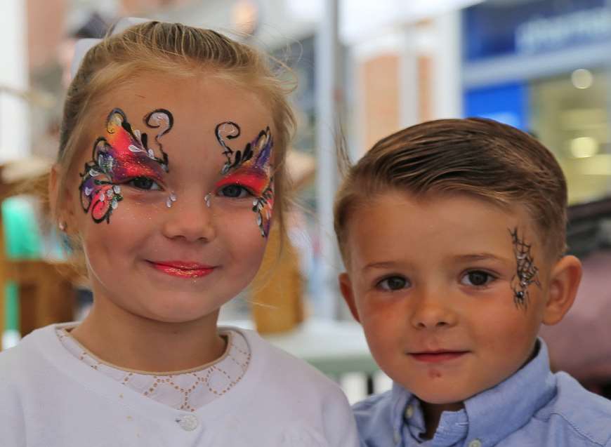 There will be face painting for the kids at this weekend's Whitefriars in Bloom