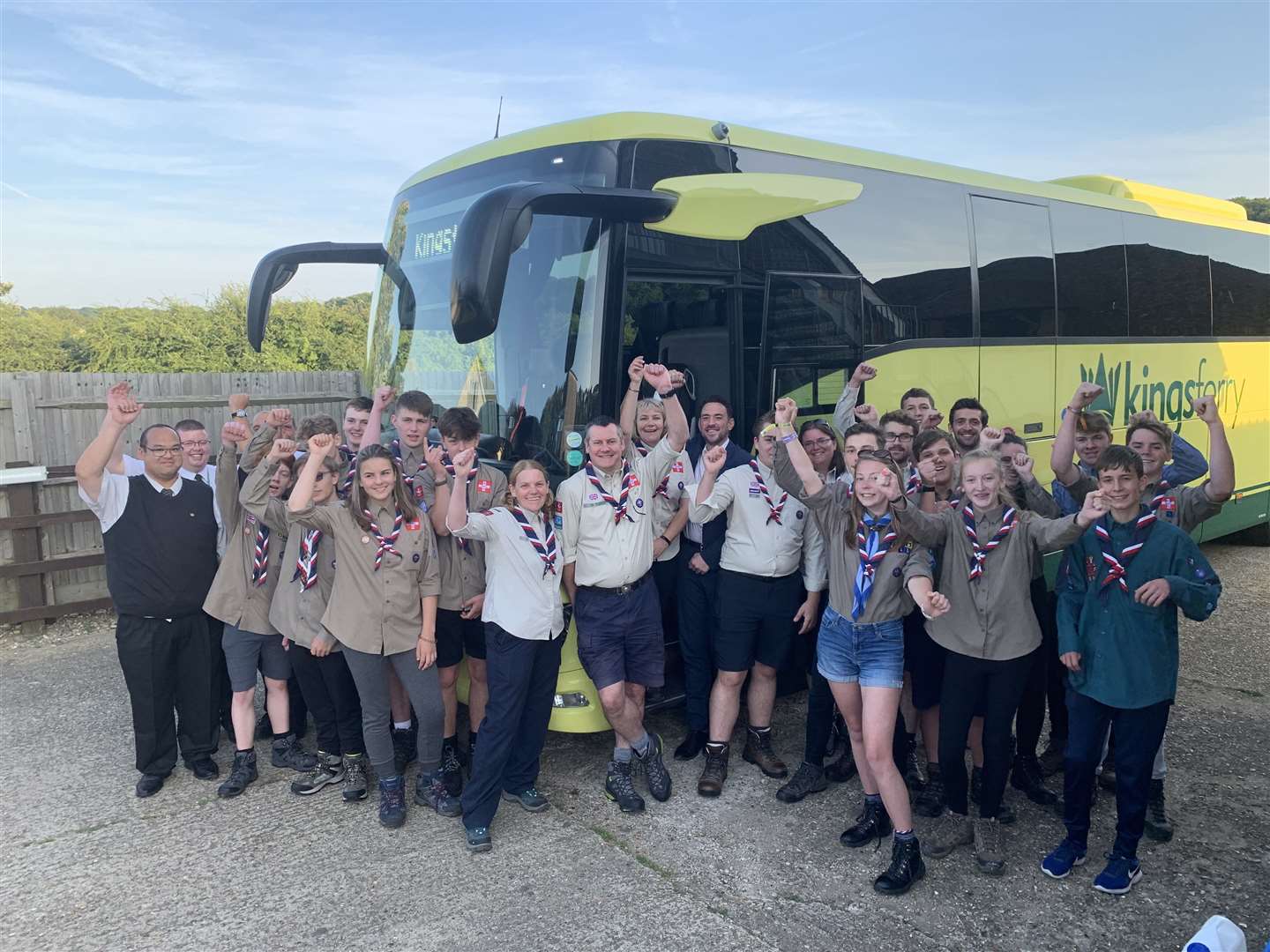 The Kent Scouts were able to make their trip of a lifetime to Switzerland thanks to The Kings Ferry Group (14951545)