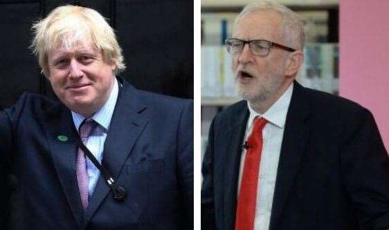 Boris Johnson and Jeremy Corbyn