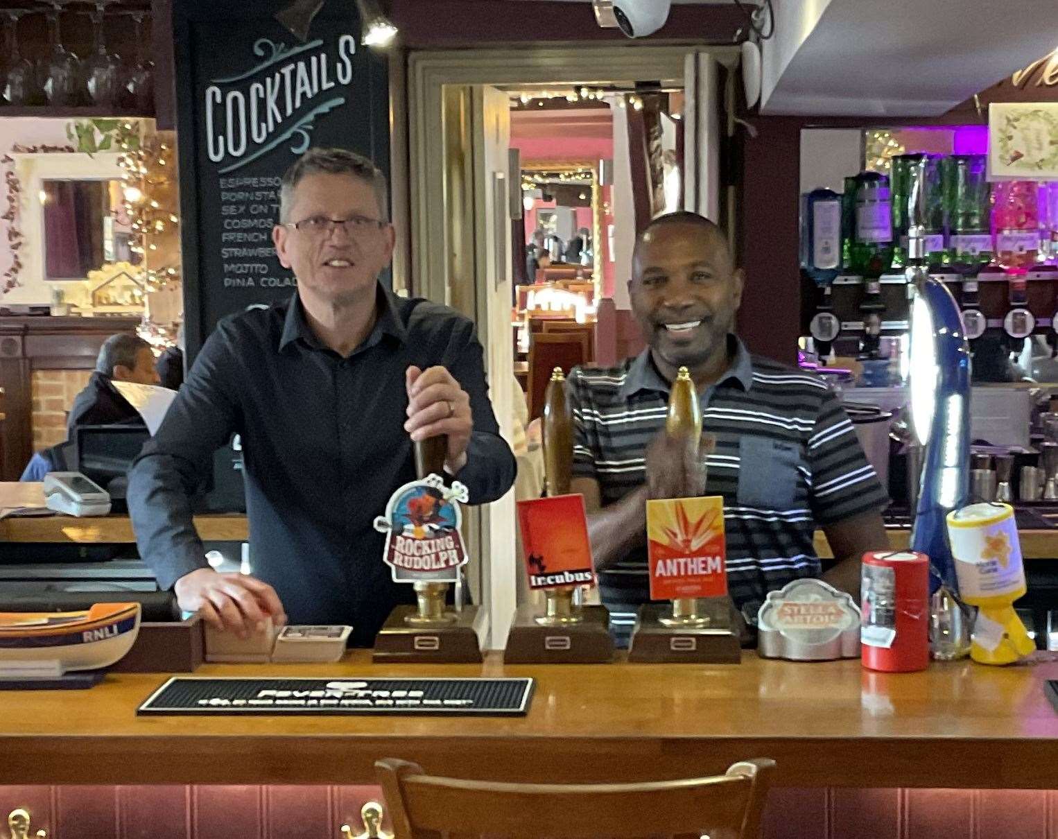 The couple have run the Red Lion Inn in Bridge, near Canterbury for 13 years. Photo: René Renault