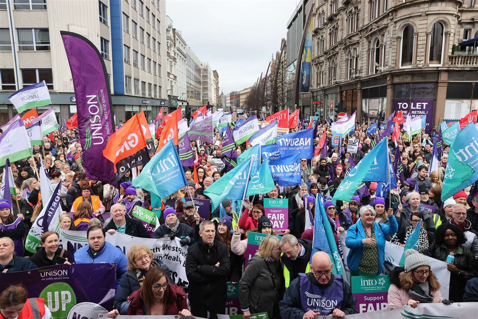 Public sector workers are staging strike action (PA)