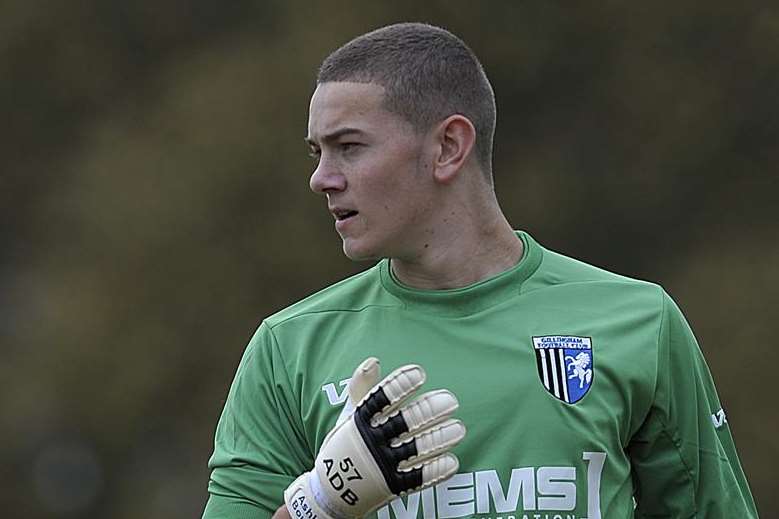 Former Gillingham youth and Erith & Belvedere goalkeeper Ashley Bourne has signed for Deal Town. Picture: Barry Goodwin