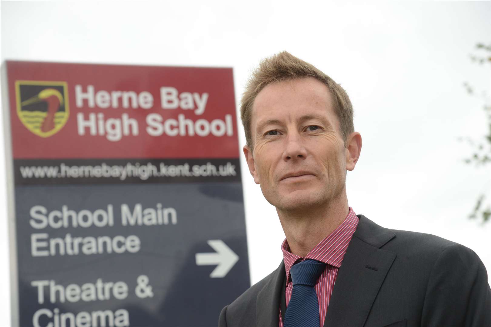 Jon Boyes, principal of Herne Bay High School. Picture: Gary Browne