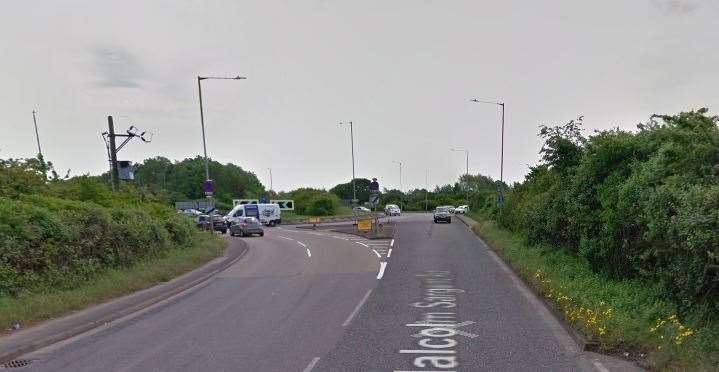 The accident happened on Malcolm Sargent Road. Photo: Google Street View