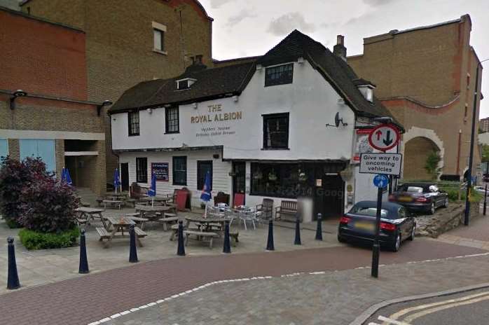 The Royal Albion pub in Maidstone where Fred worked. Picture: Google Maps