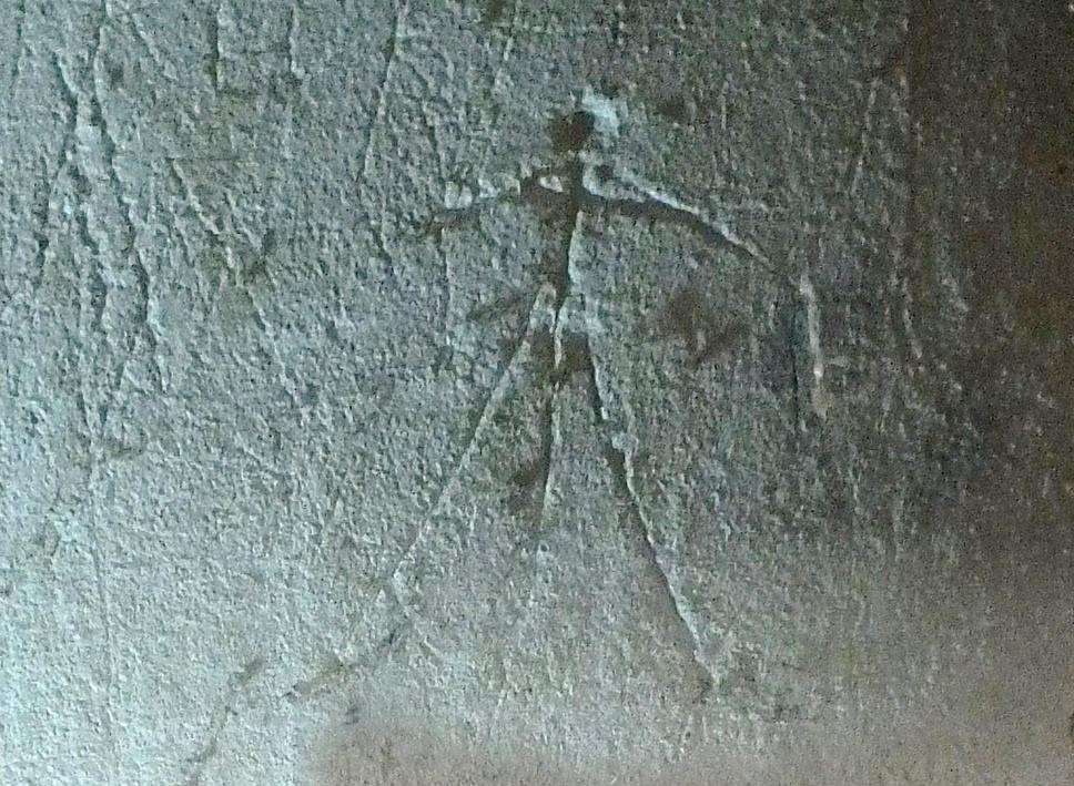 The simple graffiti has been found at churches across Swale