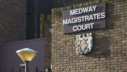 Charlie Hedges appeared at Medway Magistrates Court this morning