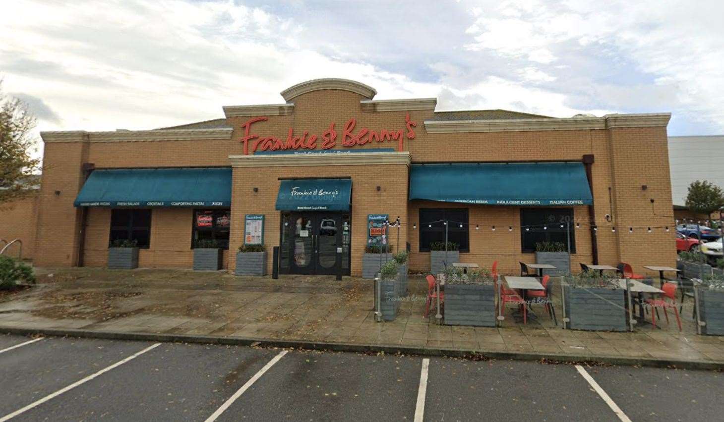The incident occurred at Frankie & Benny’s at Westwood Cross shopping centre in Broadstairs. Photo: Google Maps